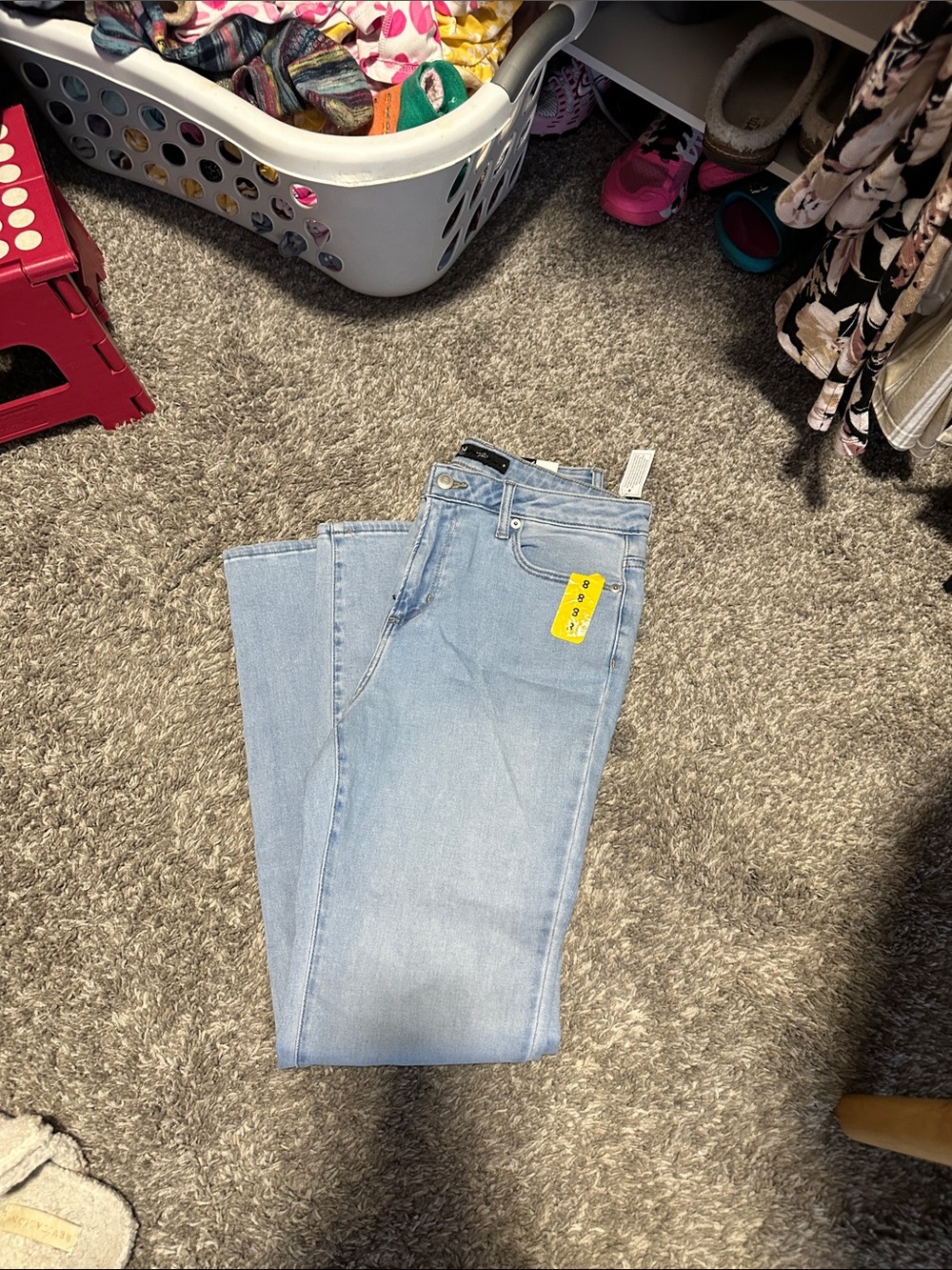 Mossimo Supply Co. High-Rise Light Blue Jeans